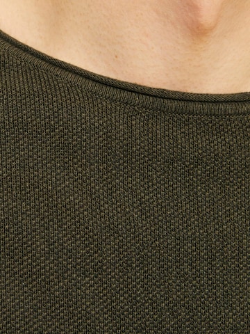 JACK & JONES Trui 'HILL' in Groen