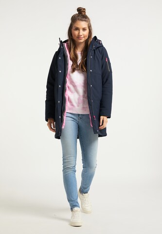 MYMO Winter Coat in Blue