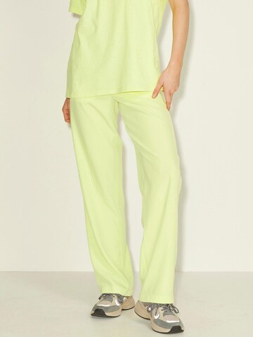 Wide leg Pantaloni 'POPPY' di JJXX in giallo: frontale