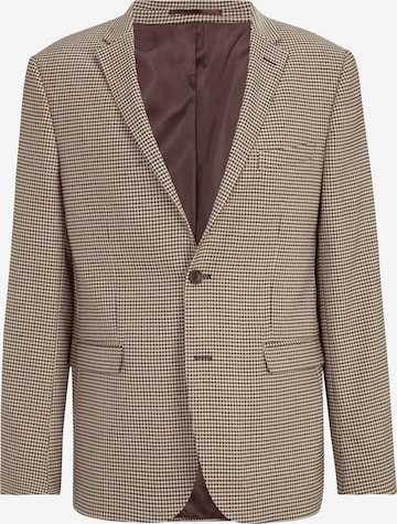 Coupe regular Veste de costume Steffen Klein en beige : devant