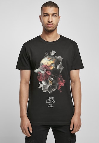 T-Shirt 'Skull Fish' Mister Tee en noir : devant