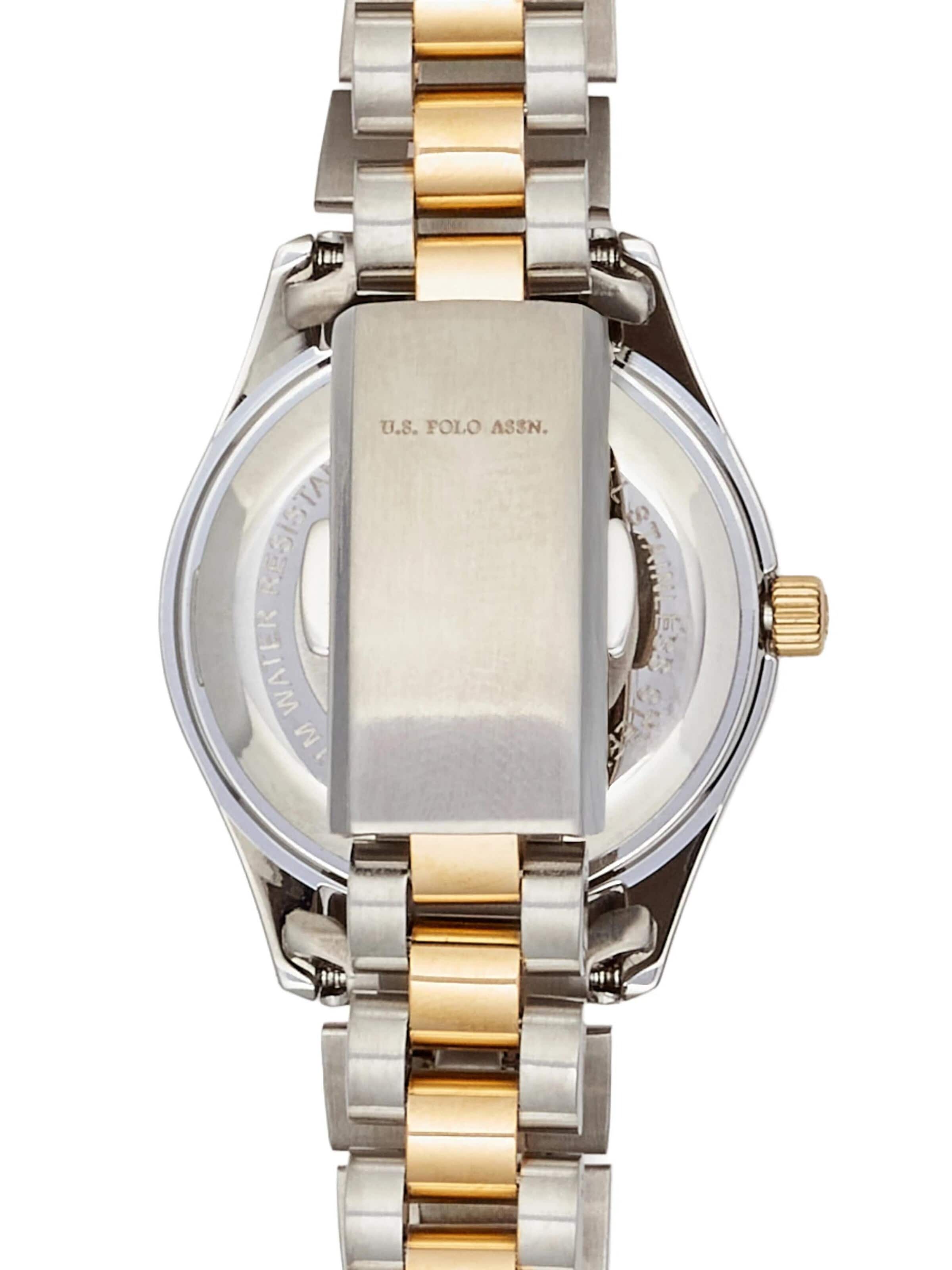 Orologio analogico 'Charlotte' di U.S. POLO ASSN. in bianco
