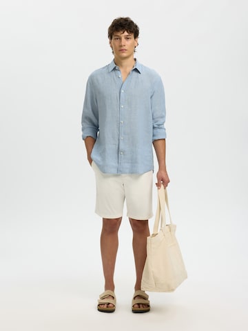 SELECTED Regular Fit Skjorte ''SLHKYLIAN' i blå