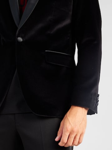 Karl Lagerfeld - Ajuste regular Chaqueta saco en negro