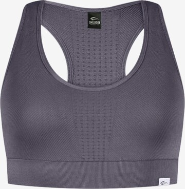 Soutien-gorge de sport 'Vanessa' Smilodox en gris : devant