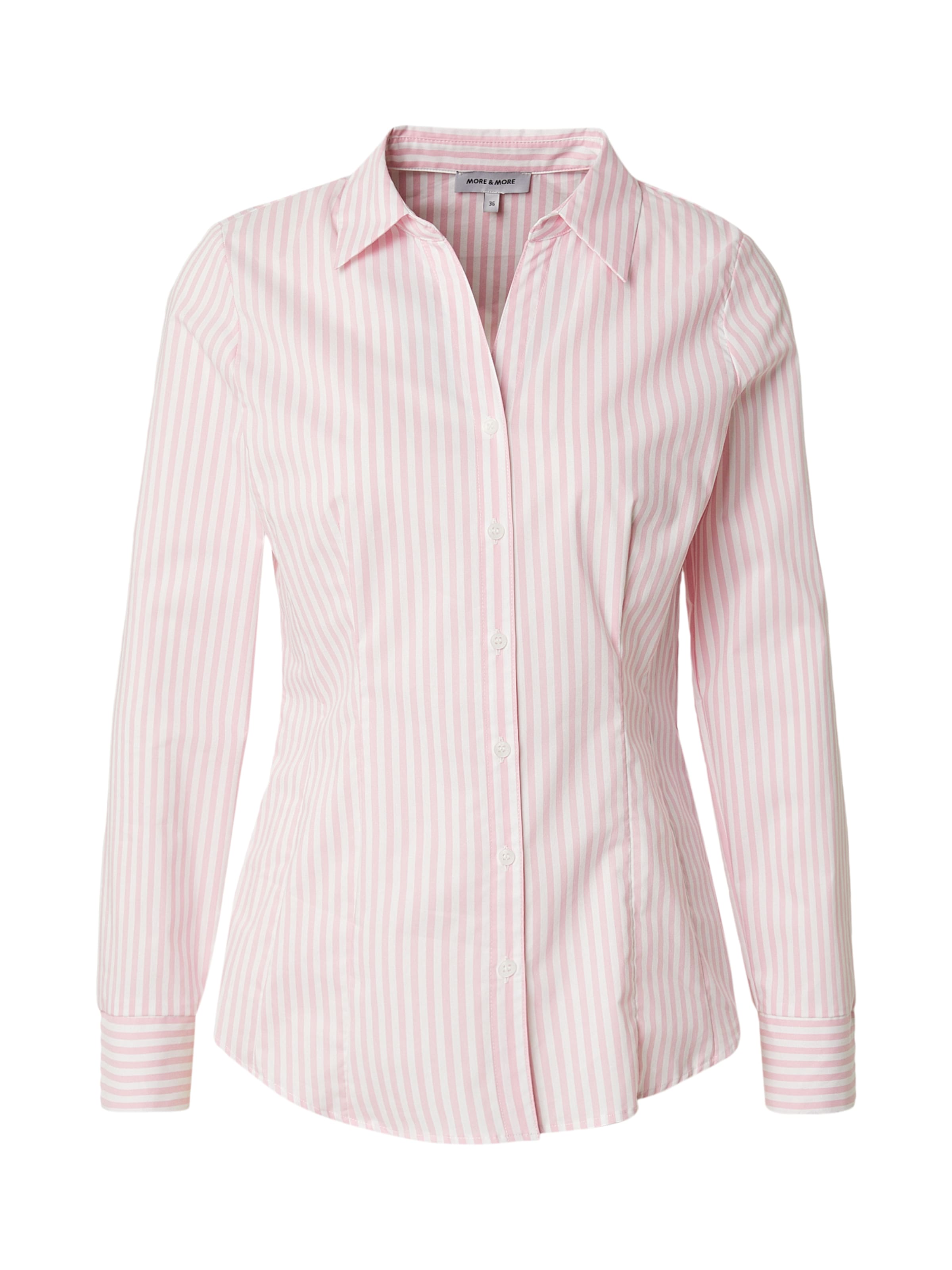 Chemisier MORE & MORE en rose : devant