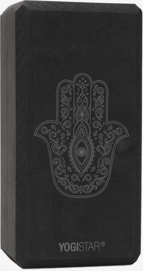 YOGISTAR.COM Yogablock 'Hand Of Fatima' in stone / schwarz, Produktansicht