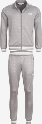 LONSDALE Костюм для бега 'Ashwell' в Серый: спереди