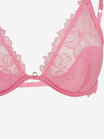 Women' Secret Triangle Bra in Pink