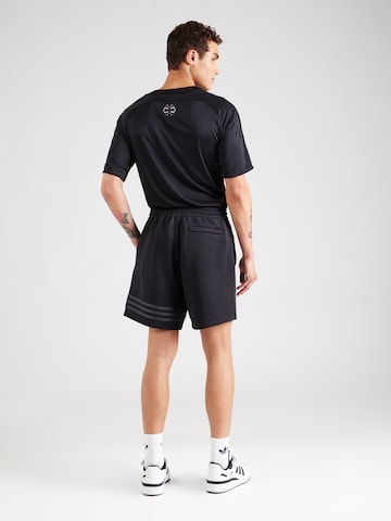 Largi Pantaloni 'Neuclassics' de la ADIDAS ORIGINALS pe negru