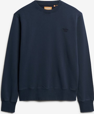 Sweat-shirt Superdry en bleu : devant