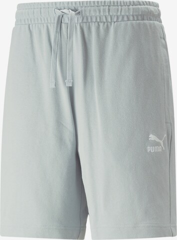 PUMA Loose fit Pants in Grey: front