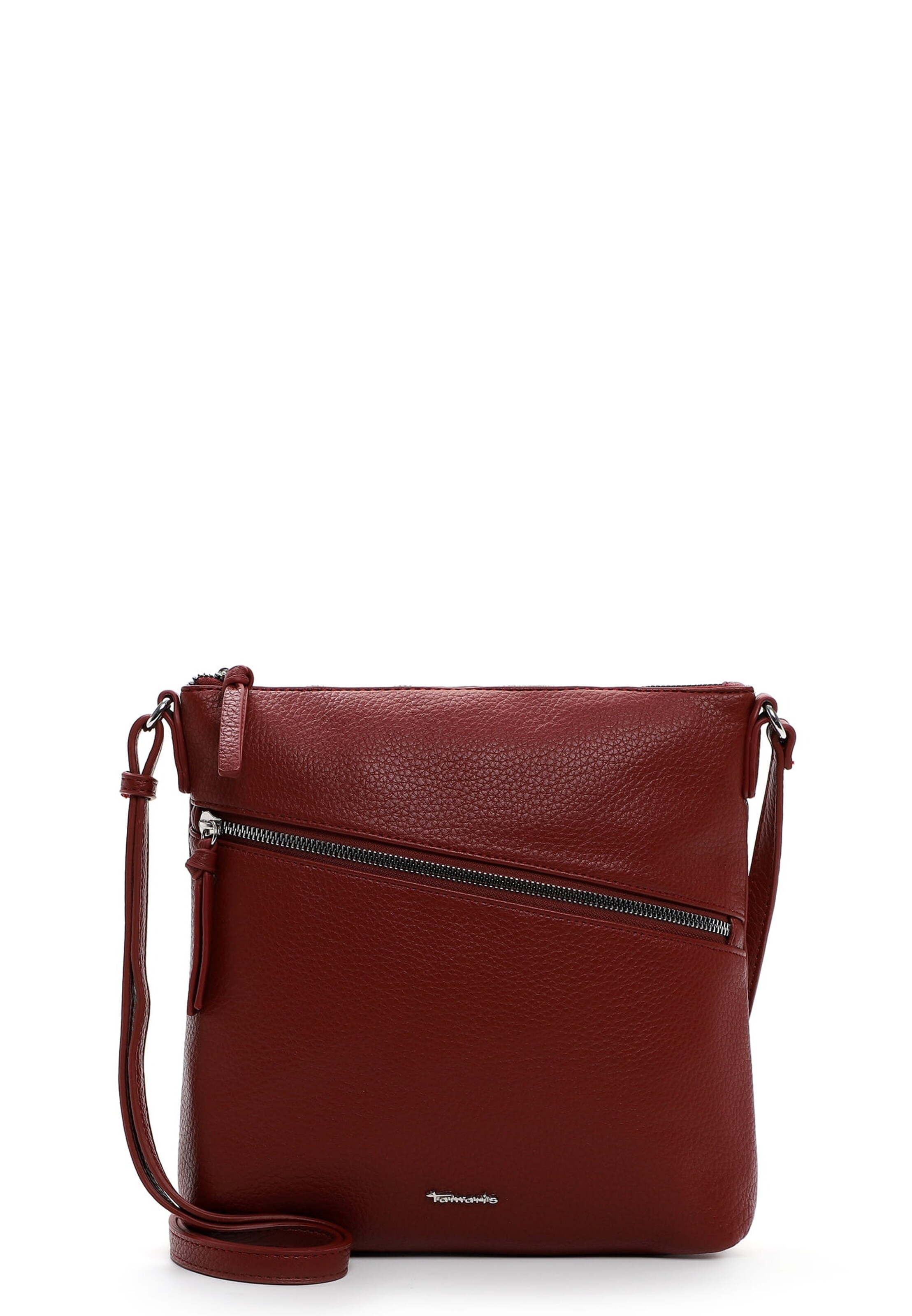 Sac bandoulière ' TAS Alessia ' Tamaris en rouge : devant