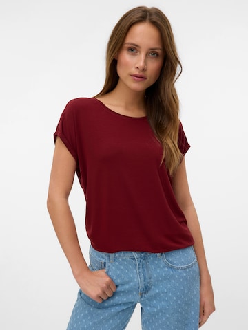 VERO MODA Paita 'VMAVA' värissä punainen: etupuoli