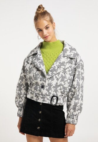 MYMO Between-season jacket in White: front