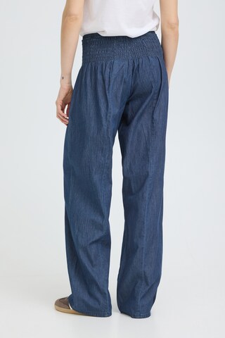 Pulz Loosefit Hose 'PZJILL' in Blau