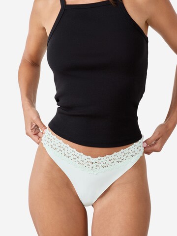 ETAM String 'Wich' in Grün: Vorderseite