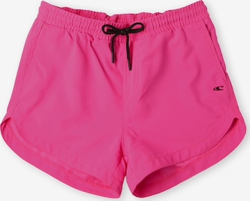 Maillot de bain de sport O'NEILL en rose : devant