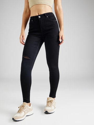 Hailys - Skinny Vaquero 'Nila' en negro: frente