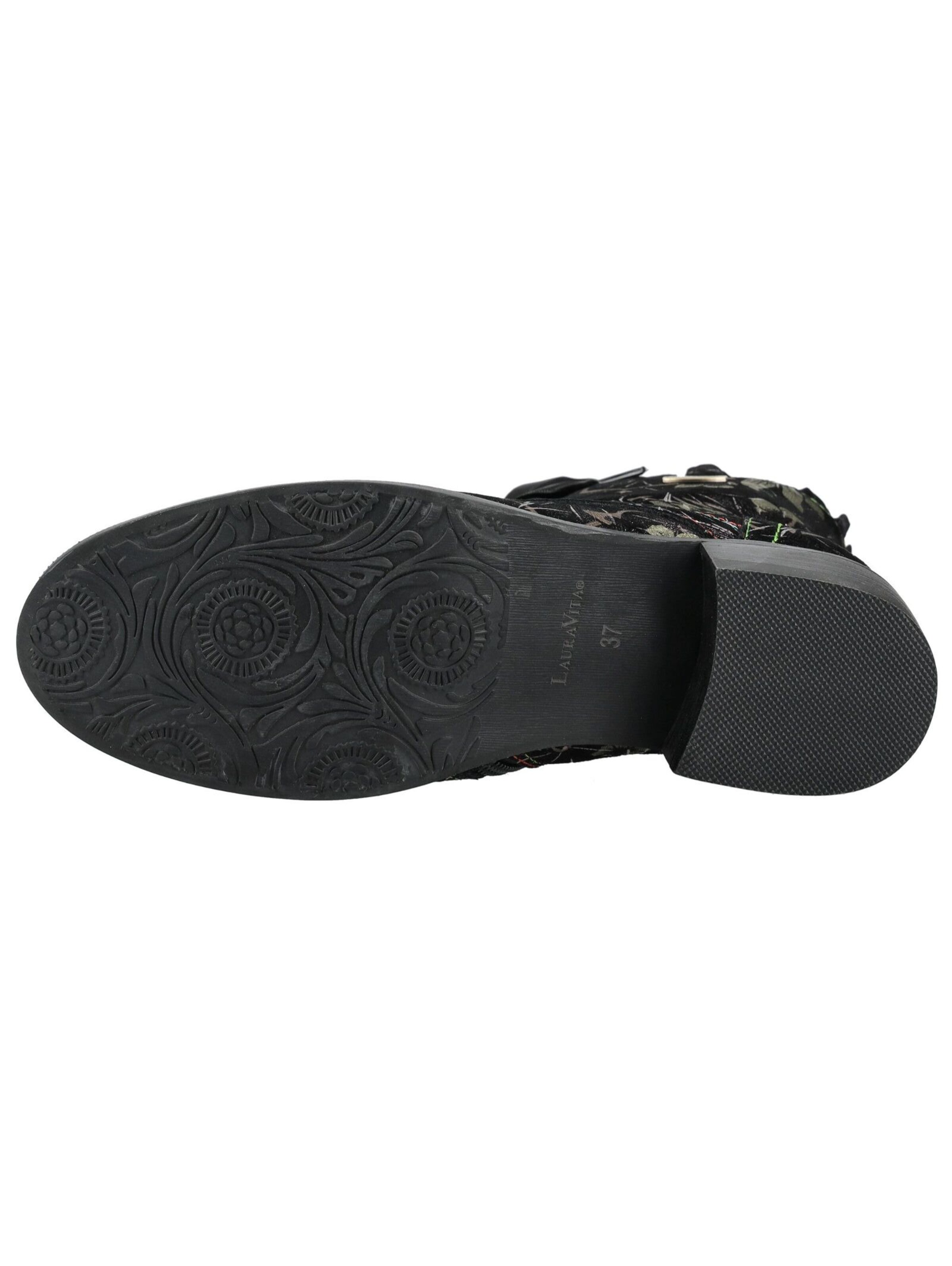 Laura Vita Lace-Up Ankle Boots in Bronze