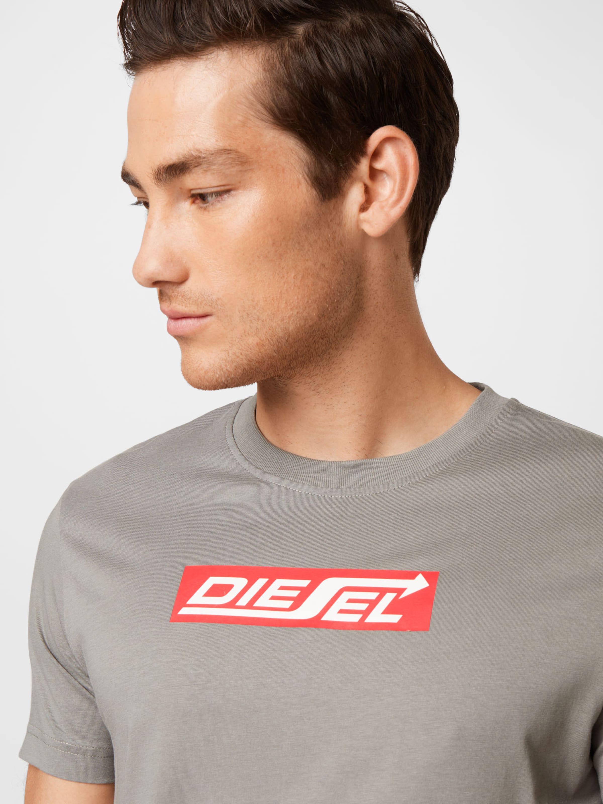 Männer Shirts DIESEL T-Shirt 'DIEGOR' in Brokat - AL63505