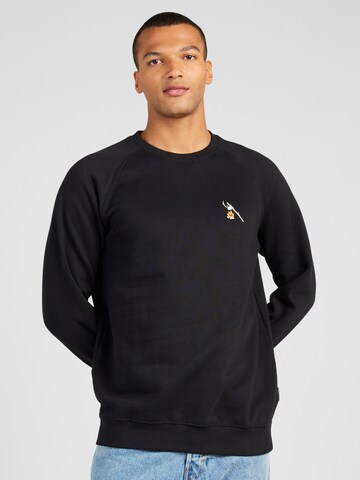 DEDICATED. Sweatshirt in Black: front