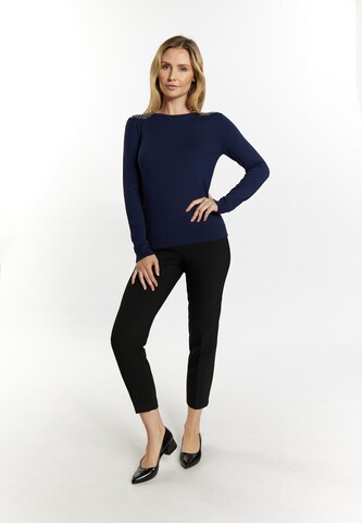 usha BLACK LABEL Sweater 'Nowles' in Blue