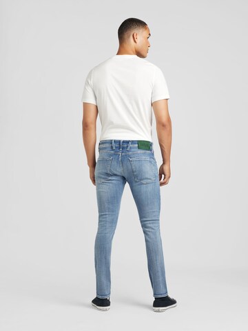 Coupe slim Jean 'ANBASS' REPLAY en bleu