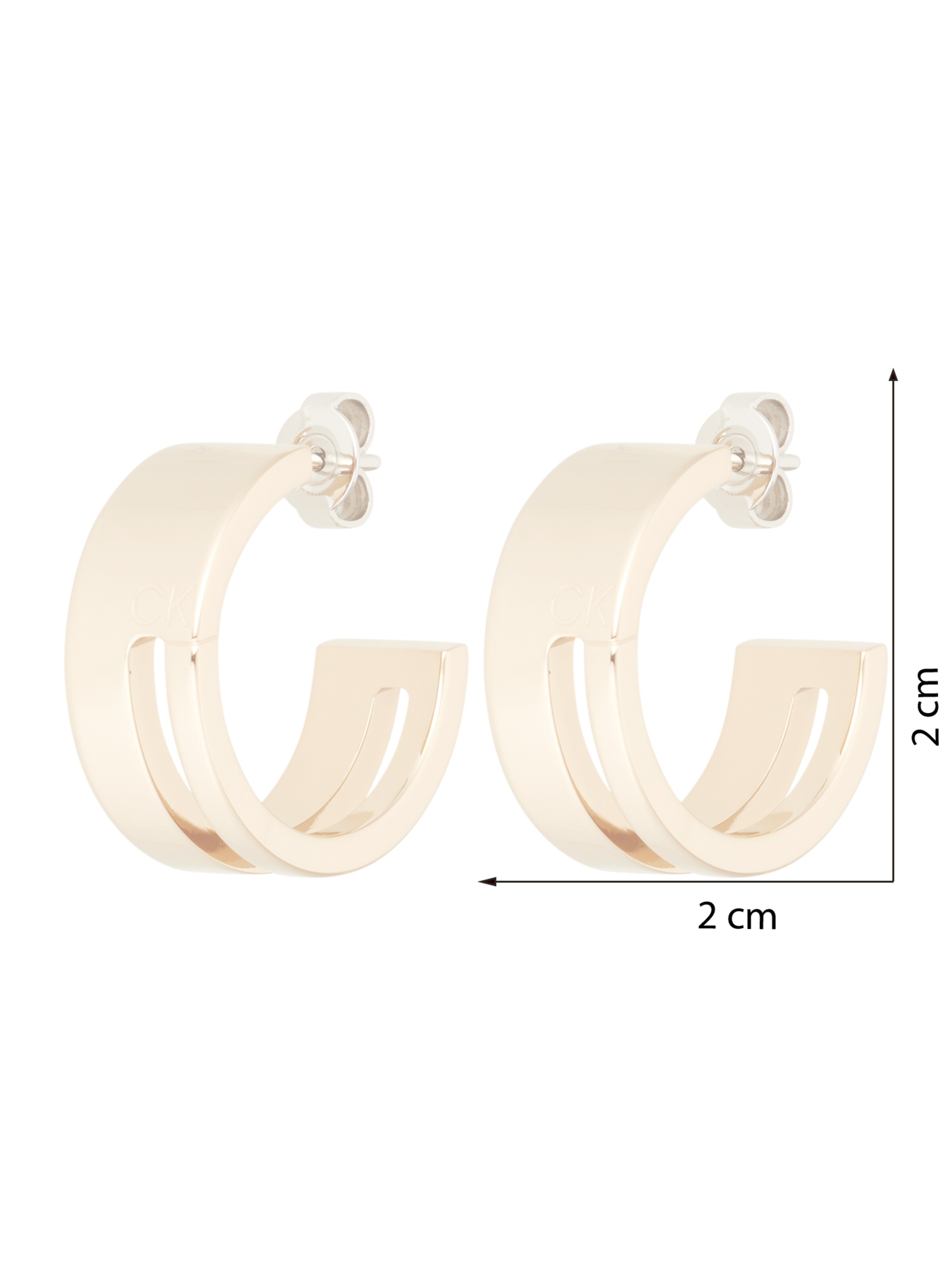 Calvin Klein Örhängen 'GEOMETRIC ESSENTIALS' i guld