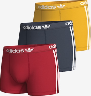 ADIDAS ORIGINALS Boxershorts ' Comfort Flex Cotton 3 Stripes ' in Geel: voorkant
