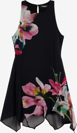 Desigual Šaty - tyrkysová / ružová / čierna / biela, Produkt