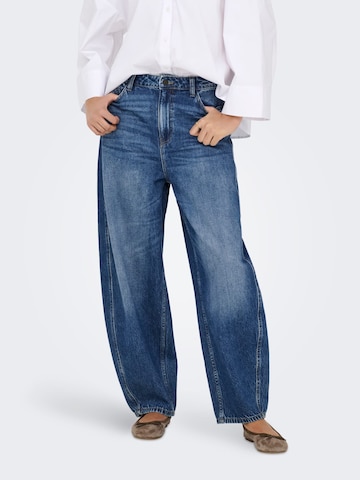 JDY Baggy Jeans in Blauw: voorkant