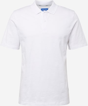 JACK & JONES Poloshirt 'LUCCA' in Weiß: predná strana