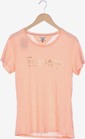 Tommy Jeans T-Shirt M in Orange: predná strana
