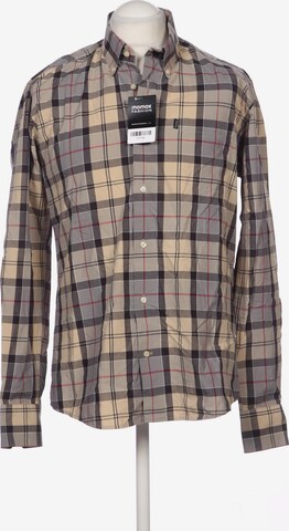 Barbour Button Up Shirt in L in Grey: front