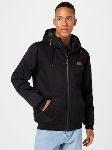 Iriedaily Between-Season Jacket in Black: front