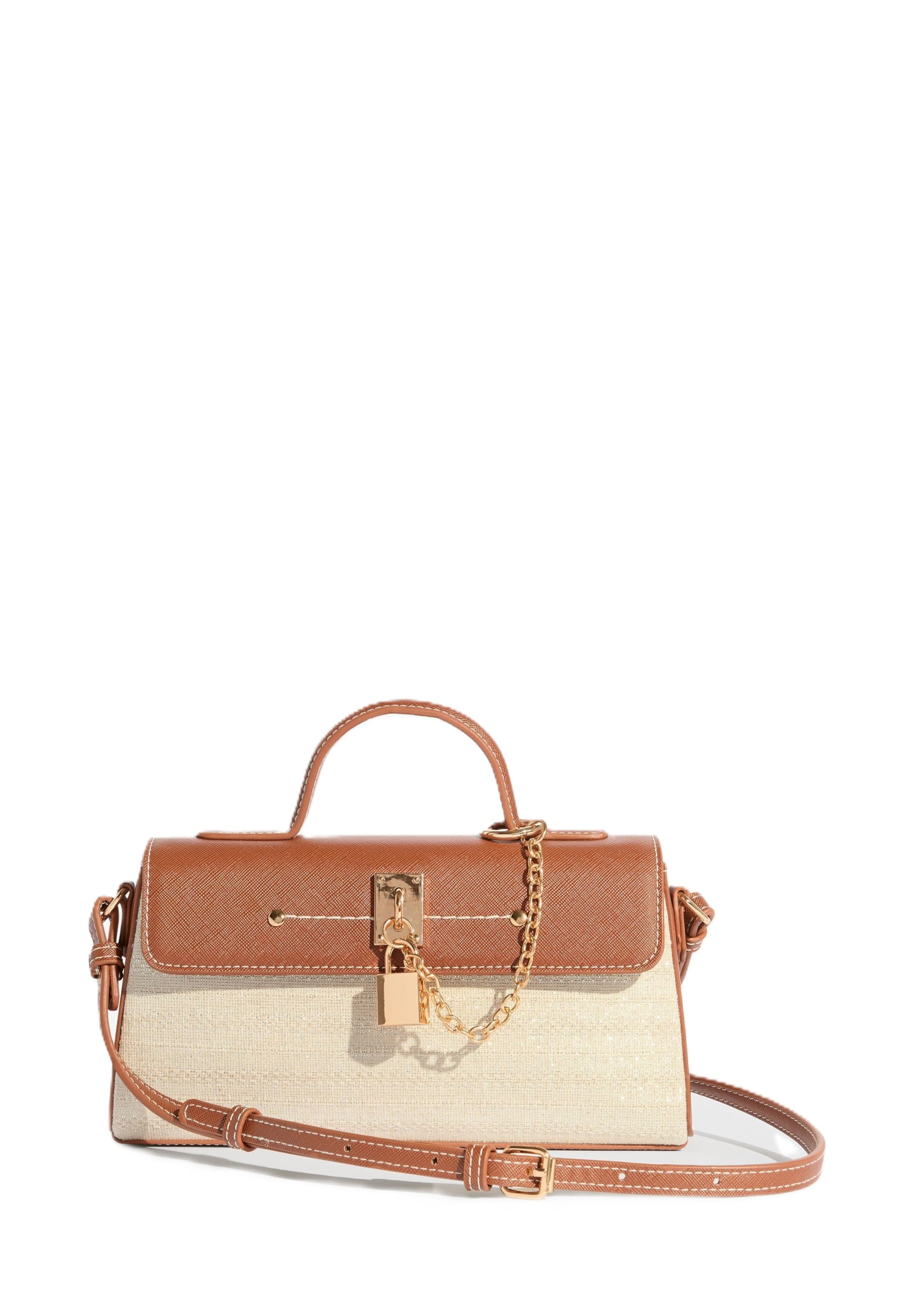 Friends Like These Handtasche in Beige: Vorderseite