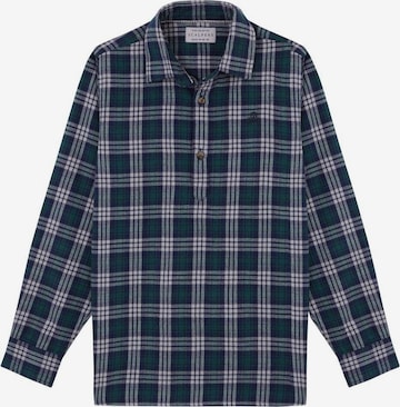 Scalpers Regular fit Button up shirt 'Polera' in Blue: front