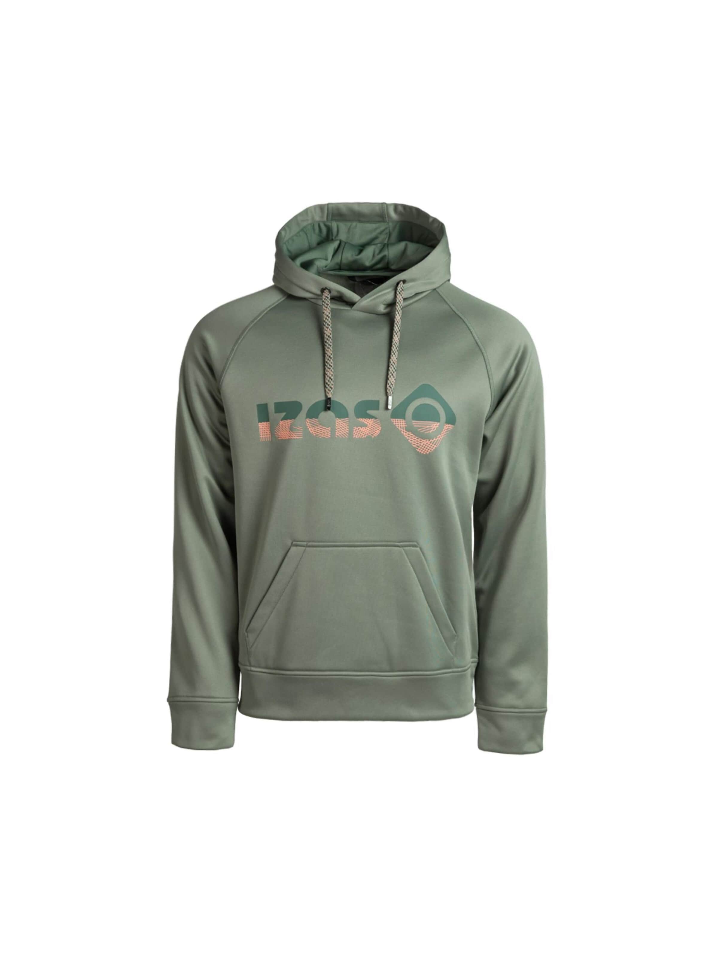 Sweat de sport Izas en vert : devant