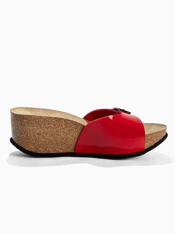 Clogs di Bayton in rosso