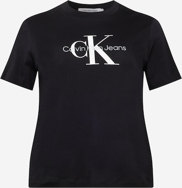 Calvin Klein Curve Shirt in Black: front