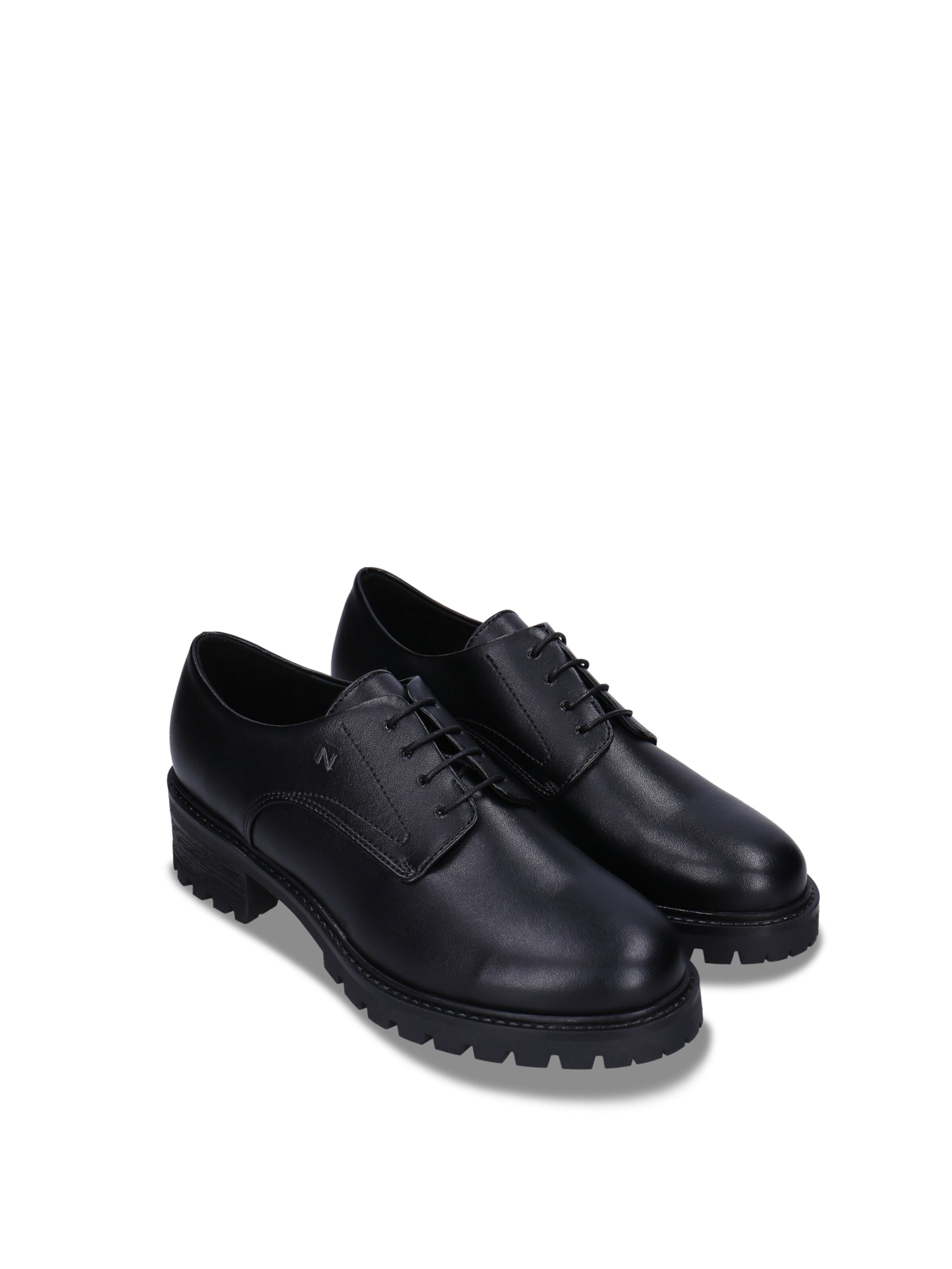 nae Vegan Shoes Šněrovací boty 'Moe' – černá