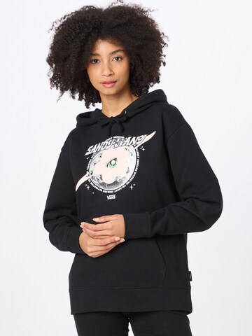 VANS Sweatshirt in Black: front