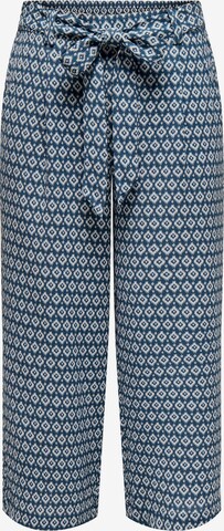 Pantaloni con pieghe 'WINNER' di ONLY in blu: frontale