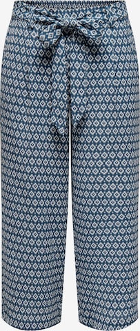 Pantaloni con pieghe 'WINNER' di ONLY in blu: frontale