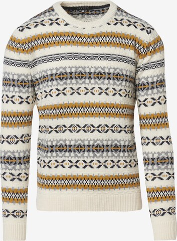 KOROSHI Pullover 'Punto' i hvid: forside