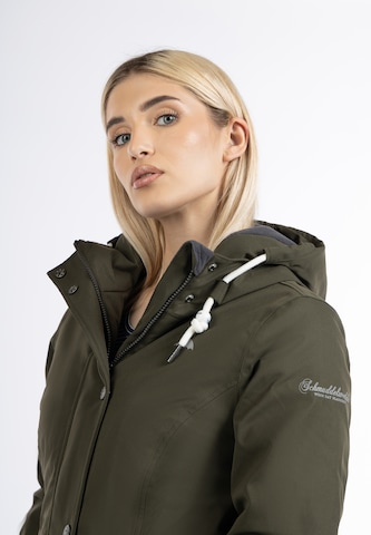 Manteau fonctionnel Schmuddelwedda en vert