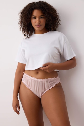 Slip Trendyol Curve en violet