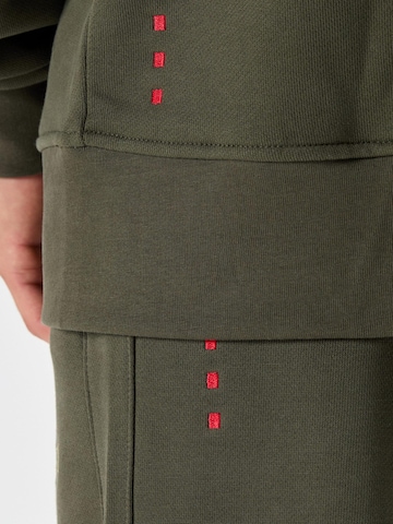 Ossy Homer Loose fit Workout Pants '450 GSM Heavy Cotton' in Green