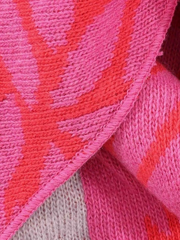 Zwillingsherz Huivi värissä vaaleanpunainen